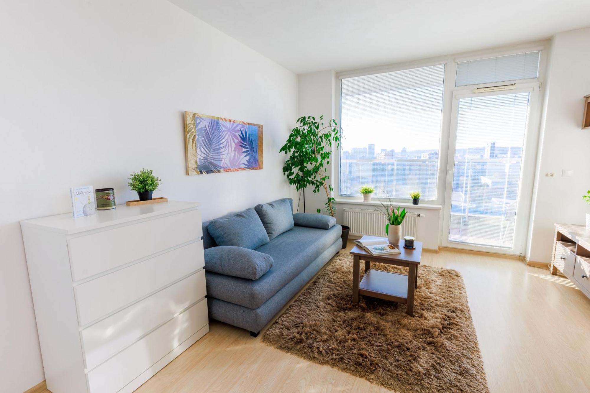 Sunny Apartment With Amazing Terrace On The 13Th Floor Near City Center Bratislava Exterior foto